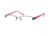 Exces Eyeglasses 3055 with No-Line Progressive Rx Prescription Lenses, Select Frame Color Black-Ruby Frame