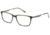 Exces SlimFit 4 Single Vision Prescription Sunglasses, Mat Black/Silver Frame, SF4407SV