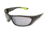 Extreme Optiks DYN4M1C Sunglasses, Matte Black Frame, Smoke with Silver Mirror Flash Lens, 10225807.FGX