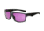 Extreme Optiks EOG 14 Sunglasses, Dark Grey/Black Rubber Frame, Violet lense Lens, 10237310.QTS