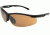 Extreme Optiks EOG 4 Sunglasses, Shiny Black Frame, Brown HD Lens, 10228946.FGX