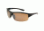 Extreme Optiks EOG 5 Sunglasses, Shiny Black Frame, Brown HD Lens, 10228947.FGX