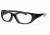 F8 MORPHEUS 2 Protective Eyewear Shiny Black Frame,Clear Silver Flash Lens, Unisex MORPH2SHBK5317130CSF