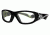 F8 MORPHEUS STREET Protective Eyewear Black Frame,Clear Silver Flash Lens, Boys MORPHSSWRD4817125CSF