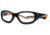 F8 SLAM Protective Eyewear Navy Blue Frame,Clear Silver Flash Lens, Unisex SLAMNVBO4917135CSF