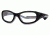 F8 SLAMProtective Eyewear Shiny Black Frame,Clear Silver Flash Lens, Unisex SLAMSHBG4917135CSF