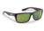 Flying Fisherman 7879TAG Streamer Polarized Sunglasses, Matte Tortoise Frame, Amber-Green Mirror Lens, 7879TAG