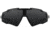 Gatorz Blastshield B2 Sunglasses, Desert, Matte Black Logo, MilSpec Ballistic Polarized, Smoke w Anti-Fog, ANSI Z87.1, Desert, One Size, 841235127175