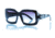 Gatorz Emizeb01fZeb Emilia Zebra Print Frame Grey Fade Lens Sunglasses