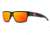 Gatorz Kershaw Delta Sunglasses, Black Frame, Sunburst Lense, Black, Medium, 841235128226