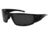 Gatorz Magnum 2.0 Sunglasses, Blackout Frame, Smoked Polarized Lens, MAG2BLK01PMBP