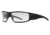 Gatorz Magnum Sunglasses, Asian Fit, Black Frame, Clear, Non Polar Lens, Matte Black Plug Af-M, AF-MAGBLK06MBP