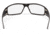 Gatorz Magnum Sunglasses, Milspec Ballistic, Asian Fit, Z87.1, Black Frame, Clear w/ Anti-Fog Lens, AF-MAGZBLK06AMIL