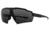 Gatorz Milspec Ballistic Z87.1 Sunglasses, Black Cerakote Frame, Smoke - Clear Array Lens, Blackout Logo, One Size, GZ-10-493