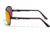 Gatorz Skyhook Sunglasses, Black Frame, Brown Polarized w/Pink Mirror Lens, GZ-09-027
