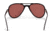 Gatorz Skyhook Sunglasses, Black Frame, Rose Polarized w/Gold Mirror Lens, GZ-09-026