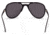 Gatorz Skyhook Sunglasses, Black Frame, Smoke Polarized w/Blue Mirror Lens, GZ-09-022