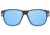 Gatorz Wraith Sunglasses, Graphite, Engraved Logo, Digitally Optimized Polarized Smoke, Blue Mirror w/ Anti-Reflective Coating, 841235127816