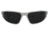 Gatorz Wraptor Sunglasses, Brushed Frame, Smoked Polarized Lens, WRABRU01P