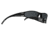 Gatorz Wraptor Sunglasses, Patriot Red Line American Flag, Smoked Polarized Lens, RL-WRABLK01P