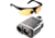 2-PC Bushnell Golfing Gift Package - Bushnell PinSeeker 1500 Laser Rangefinder 205103 Golf w/ Slope +/- and Bolle Parole Golf Sunglasses, Matte Black Frame/TNS Gun, Vermillon, EagleVision 2, Clear Lens Set 0754201524