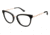 Glamour Editor's Pick GL1018 Progressive Prescription Eyeglasses - Frame Black / Gold, Size 50/18mm GL101801