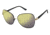 Glamour Editor's Pick GL2006 Sunglasses - Frame Mt Black/Black, Lens Color Soft Gold Flash, Size 56/15mm GL200601