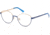 Guess GU3043 Eyeglass Frames - Shiny Blue Frame Color, Shiny Blue Lens Color