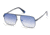 Guess GU6939 Sunglasses - Matte Blue Frame Color, Blu Mirror Lens Color