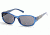 Guess GU7425 Sunglasses - Shiny Blue Frame Color, Smoke Lens Color