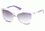 Guess GU7456 Sunglasses - Shiny Violet Frame Color, Gradient Smoke Lens Color