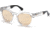 Guess GU7473 Sunglasses - Crystal Frame Color, Brown Mirror Lens Color