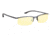 Gunnar Optiks Office Emissary Sunglasses, Onyx Frame, Amber Lens, ST003-C001