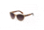 Hang Ten Gold Carcharodon Sunglasses, Cream Demi/Gradient Brown Lens 4002431