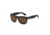 Hang Ten Gold Papa He e Nalu Sunglasses, Black White Demi/Brown Lens 4002432
