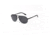 Hang Ten Gold The Betamax Sunglasses, Matte Black/Green Lens 4002409