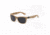 Hang Ten Gold The Wavefarer Sunglasses, Pine Wood/Smoke Lens 4002392