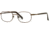 Hart Schaffner Marx HSM 728 SEHS 072800 Progressive Prescription Eyeglasses - British Tan SEHS 0728005445 BN