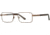 Hart Schaffner Marx HSM 745 SEHS 074500 Single Vision Prescription Eyewear - Brown SEHS 0745005545 BN