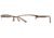 Hart Schaffner Marx HSM 824 SEHS 082400 Single Vision Prescription Eyeglasses - Brown SEHS 0824006035 BN