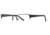Hart Schaffner Marx HSM 825 SEHS 082500 Progressive Prescription Eyeglasses - Matte Black SEHS 0825005445 BK