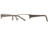 Hart Schaffner Marx HSM 825 SEHS 082500 Progressive Prescription Eyeglasses - Matte Gun SEHS 0825005445 GM