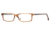 Hickey Freeman HF Newbury SEHF NEWB00 Single Vision Prescription Eyeglasses - Mocha Stripe SEHF NEWB005545 BNL