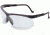 Howard Leight Genesis Uvex Protective Eyeglasses Black Frame / Clear Lens
