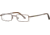 HUMMER Eyegear HY Regulator SEHY REGU00 Single Vision Prescription Eyewear - Brown SEHY REGU004535 BN