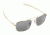 Humvee Pilot Sunglasses - 57mm, Bayon - HMV-57B-GOLD