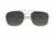 Humvee Pilot Sunglasses - 57mm, Bayon - HMV-57B-GOLD