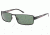 Jaguar 37327 Black-Red Frame,Green Polarized Lenses Mens Sunglasses 37327-662