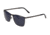 Jaguar 37367 Sunglasses, Grey Frame, Mirror Lens, 61-16-145, JG37367614200