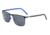 Jaguar 37582 Sunglasses - Mens, Black/Blue, 58/17/140, JG37582581187
